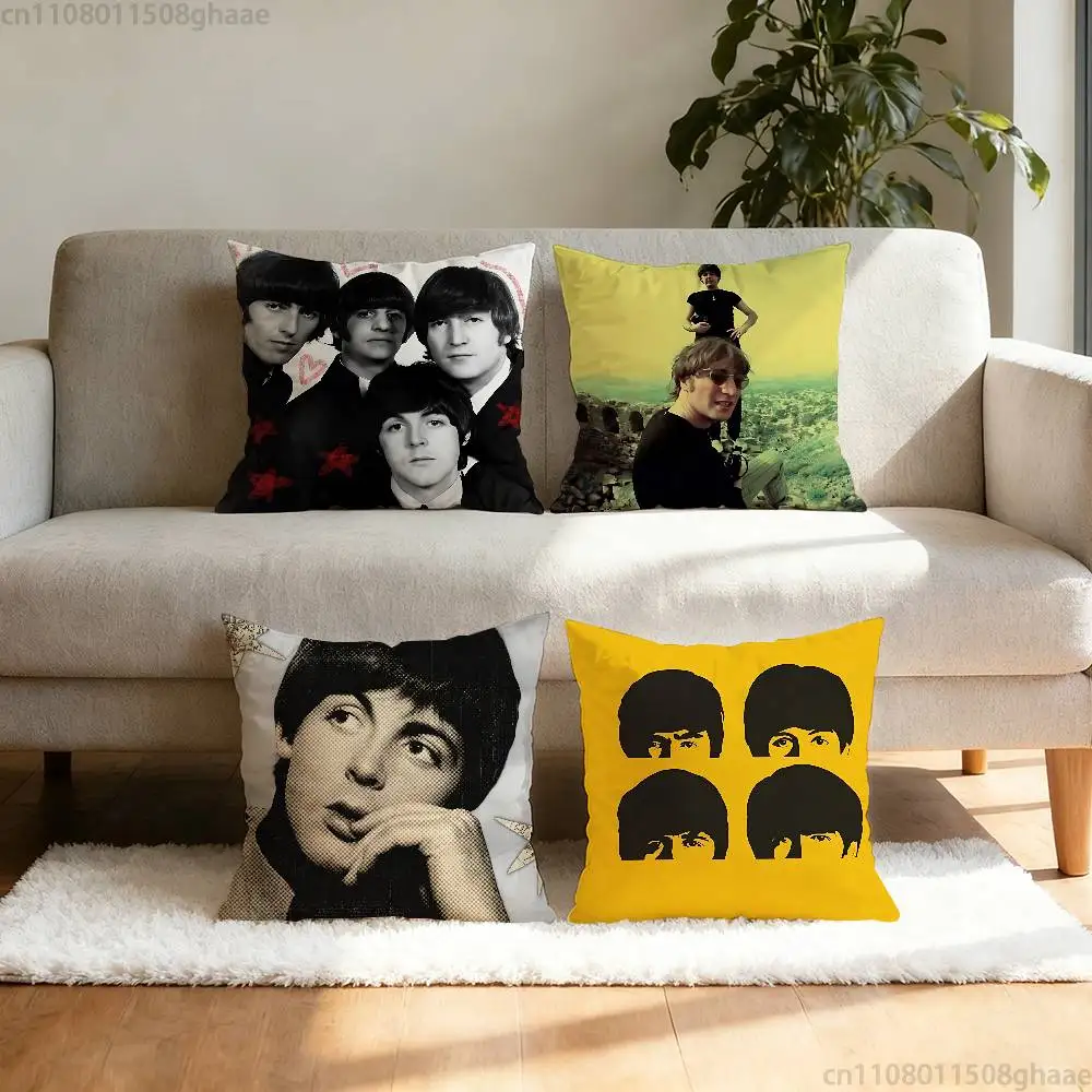 Band The B-Beatles Pillow Case Anti-dustmite Pillowcase Invisible zipper silky short plush Sofa cushion cover
Band The B-Beatles Pillow Case Anti-dustmite Pillowcase Invisible zipper silky short plush Sofa cushion cover