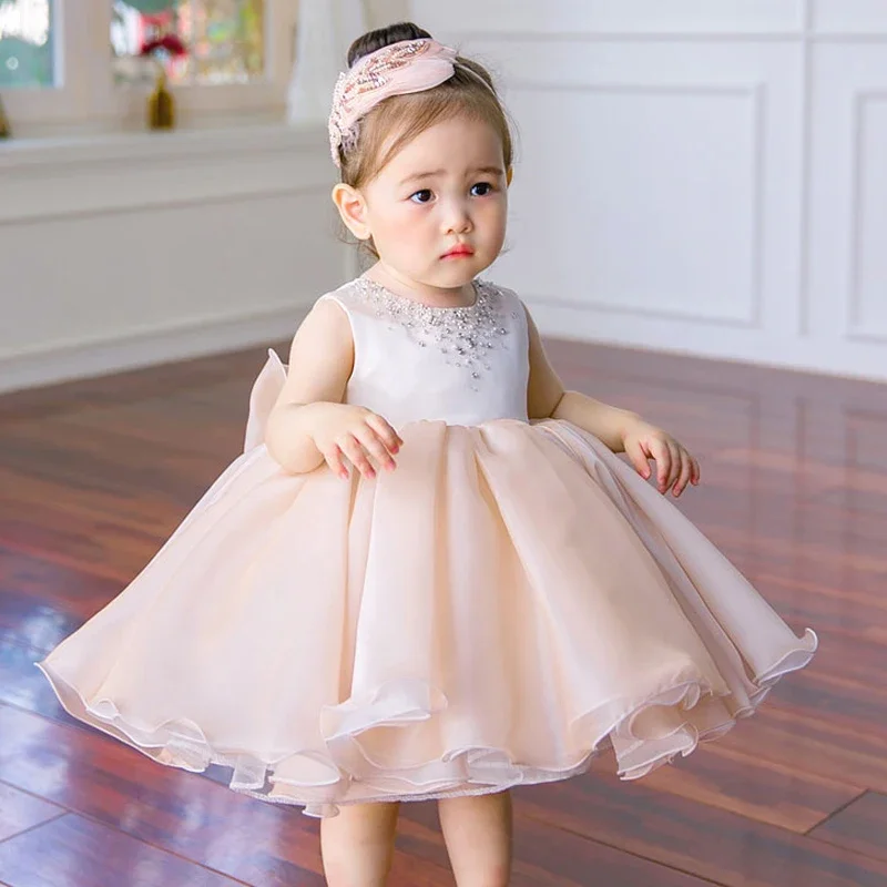 Newborn Baptism Dress Baby Girl First Birthday Party Wear Beads Tulle Toddler Girl Christening Gown Wedding Princess Vestidos
Newborn Baptism Dress Baby Girl First Birthday Party Wear Beads Tulle Toddler Girl Christening Gown Wedding Princess Vestidos