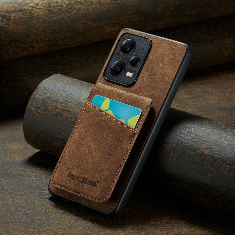 Card Slot Stand Phone Case For XiaoMi RedMi Note 12C 4G 12 Pro 5G Leather Protective Shell Cover
Card Slot Stand Phone Case For XiaoMi RedMi Note 12C 4G 12 Pro 5G Leather Protective Shell Cover