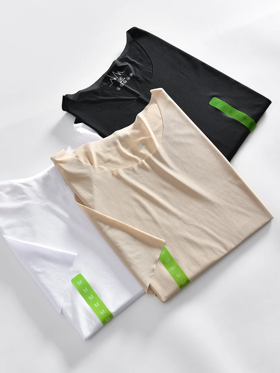 Ultra-Thin Men's Summer T-Shirt Breathable Seamless Color Short Sleeve round Neck Quick-Dry Polyester Fiber Youth Fashion
Ultra-Thin Men's Summer T-Shirt Breathable Seamless Color Short Sleeve round Neck Quick-Dry Polyester Fiber Youth Fashion