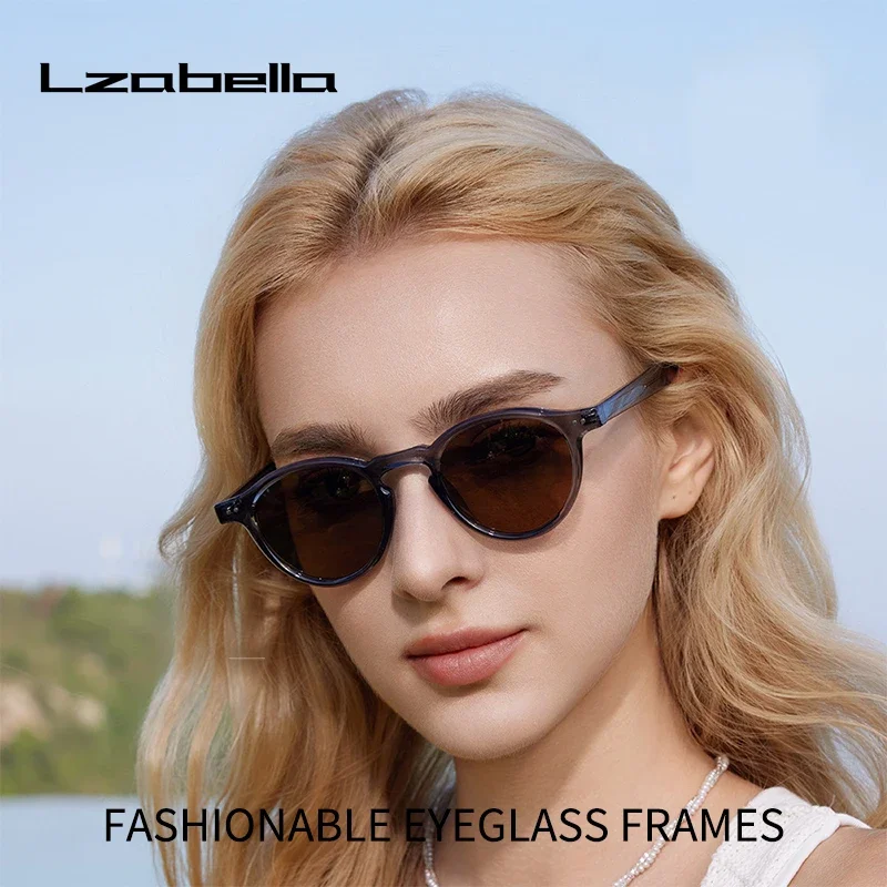 Lzabella TR90 Retro Round Optical Prescription Sunglasses Fashion Trend UV400 Polarized Driving Glasses for Men and Women 582990
Lzabella TR90 Retro Round Optical Prescription Sunglasses Fashion Trend UV400 Polarized Driving Glasses for Men and Women 582990