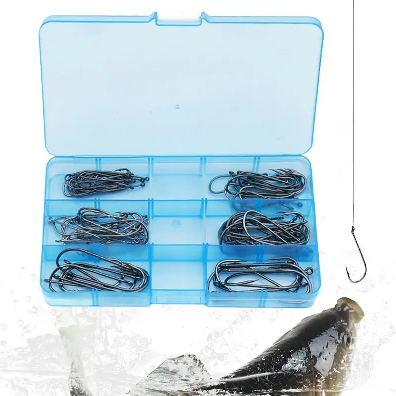 Shrimp Hooks Fishing Saltwater Bass Fishing Hooks 100 Pack Barbed Heavy Duty Bait Holder Tackle For Crappie Panfish Salmon Surf
Shrimp Hooks Fishing Saltwater Bass Fishing Hooks 100 Pack Barbed Heavy Duty Bait Holder Tackle For Crappie Panfish Salmon Surf