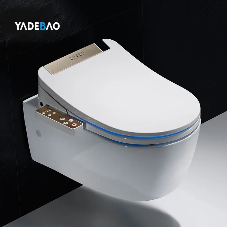 Automatic Sanitary Ware Heating Self-clean Toilet Seat Cover Electric Bidet Intelligent Smart Bidet Toilet Lid
Automatic Sanitary Ware Heating Self-clean Toilet Seat Cover Electric Bidet Intelligent Smart Bidet Toilet Lid