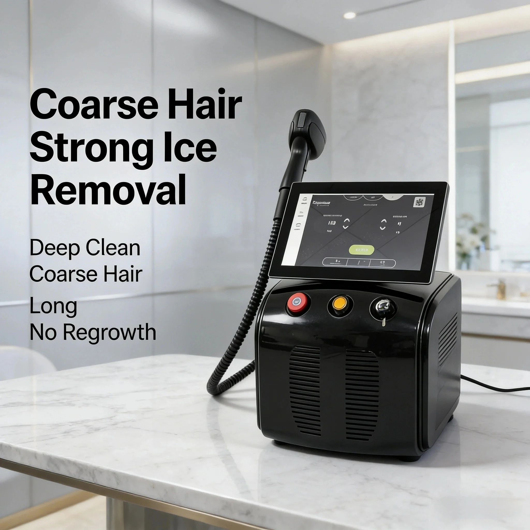 Coarse Hair Special 808 Single Hair Removal Machine High Energy Strong Ice Painless Underarm Leg Full Body Permanent Depilation
Coarse Hair Special 808 Single Hair Removal Machine High Energy Strong Ice Painless Underarm Leg Full Body Permanent Depilation