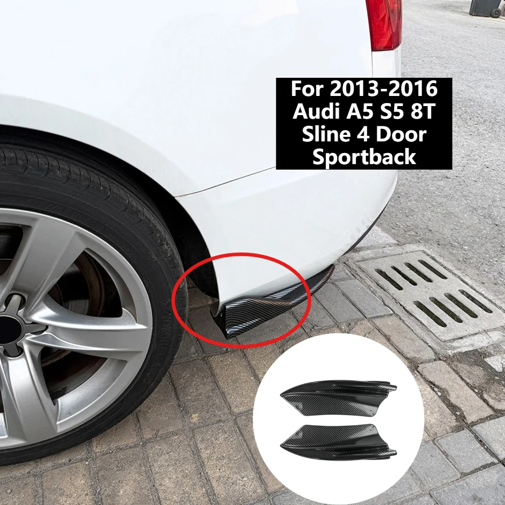 Rear Bumper Diffuser Side Spoiler Corner Cover Splitter Lip Protector Guard For 2013-2016 Audi A5 S5 8T Sline 4 Door Sportback
Rear Bumper Diffuser Side Spoiler Corner Cover Splitter Lip Protector Guard For 2013-2016 Audi A5 S5 8T Sline 4 Door Sportback