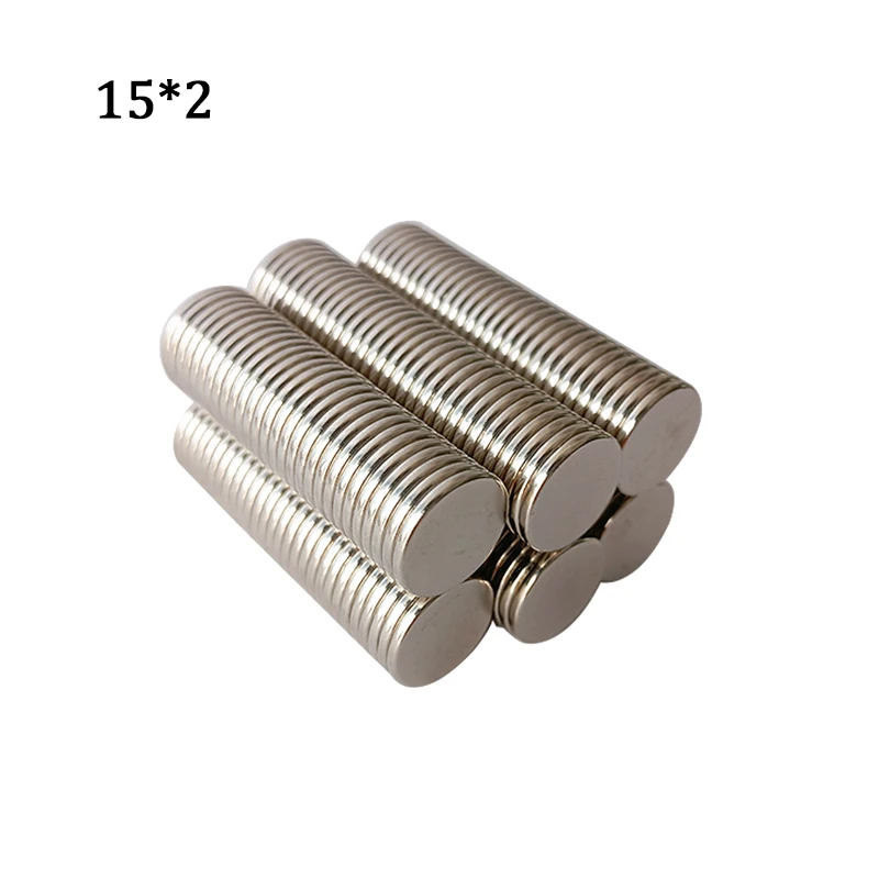 10/20/30/40/50 Pcs 15x2 Round Neodymium Magnet 15mm x 2mm N35 Powerful NdFeB Magnet Rare Earth imanes Permanent Magnet Disc
10/20/30/40/50 Pcs 15x2 Round Neodymium Magnet 15mm x 2mm N35 Powerful NdFeB Magnet Rare Earth imanes Permanent Magnet Disc