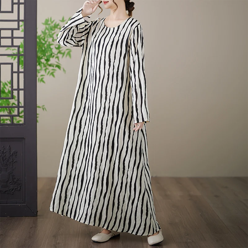 Свободная длинная юбка трапециевидной формы большого размера из хлопка и льна с круглым принтом Ne Dr Vaion, удобная женская юбка больших размеров
Свободная длинная юбка трапециевидной формы большого размера из хлопка и льна с круглым принтом Ne Dr Vaion, удобная женская юбка больших размеров