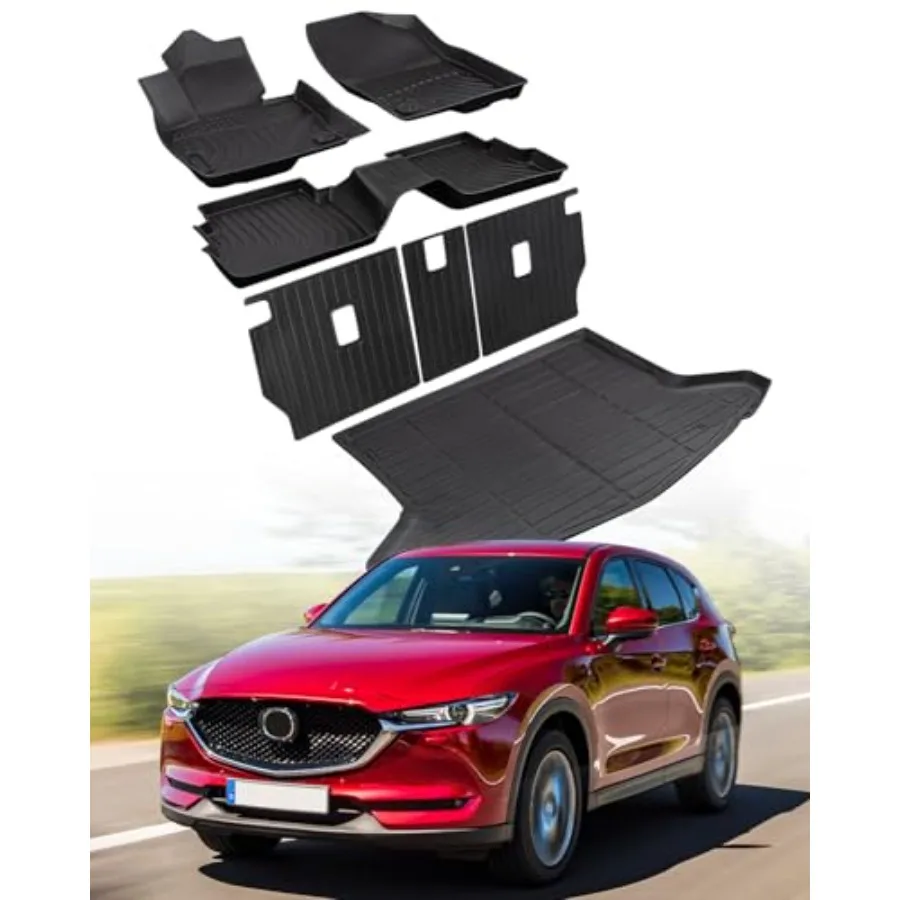 7 PCS for Mazda CX5 Floor Mats 2025 2024 2023 2022 with Cargo Liners Backrest Mat Full Set Back Seat Cover Protector All Weathe
7 PCS for Mazda CX5 Floor Mats 2025 2024 2023 2022 with Cargo Liners Backrest Mat Full Set Back Seat Cover Protector All Weathe