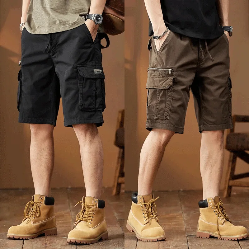 Японские ретро-шорты из чистого хлопка, модные, универсальные, свободные, повседневные, в стиле рабочей одежды, гонконгский стиль, мужские прямые шорты-бермуды
Японские ретро-шорты из чистого хлопка, модные, универсальные, свободные, повседневные, в стиле рабочей одежды, гонконгский стиль, мужские прямые шорты-бермуды