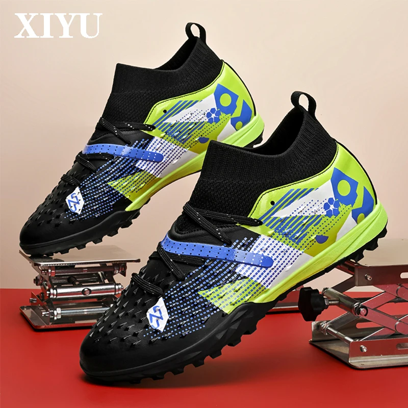 XIYU Men Football Shoes Artificial Grass Five-a-side Football Game Breathable Non-slip Shoes Men's Football Shoes Free Shipping
XIYU Men Football Shoes Artificial Grass Five-a-side Football Game Breathable Non-slip Shoes Men's Football Shoes Free Shipping