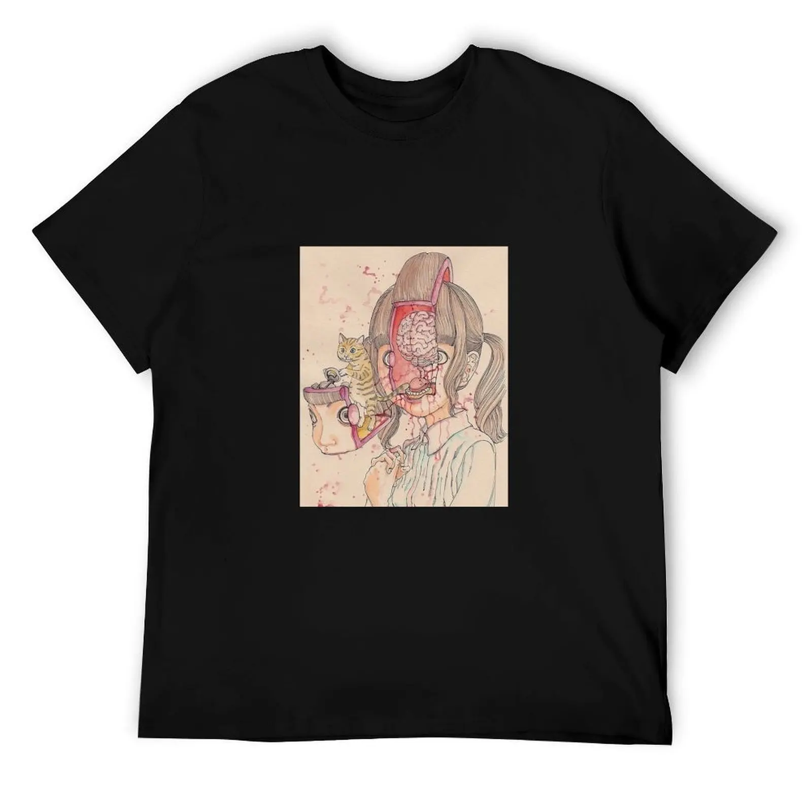Japanese Student and Cat - Shintaro Kago - japanese horror aesthetic T-Shirt t shirt personalised man t shirts cotton T-Shirt
Japanese Student and Cat - Shintaro Kago - japanese horror aesthetic T-Shirt t shirt personalised man t shirts cotton T-Shirt