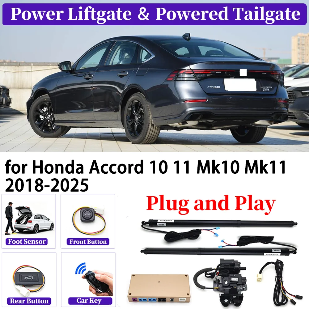 for Honda Accord 10 11 Mk10 Mk11 2018-2025 OEM Upgrade Car Automatic Power Liftgate Kit Smart Auto Electric Tailgate System
for Honda Accord 10 11 Mk10 Mk11 2018-2025 OEM Upgrade Car Automatic Power Liftgate Kit Smart Auto Electric Tailgate System