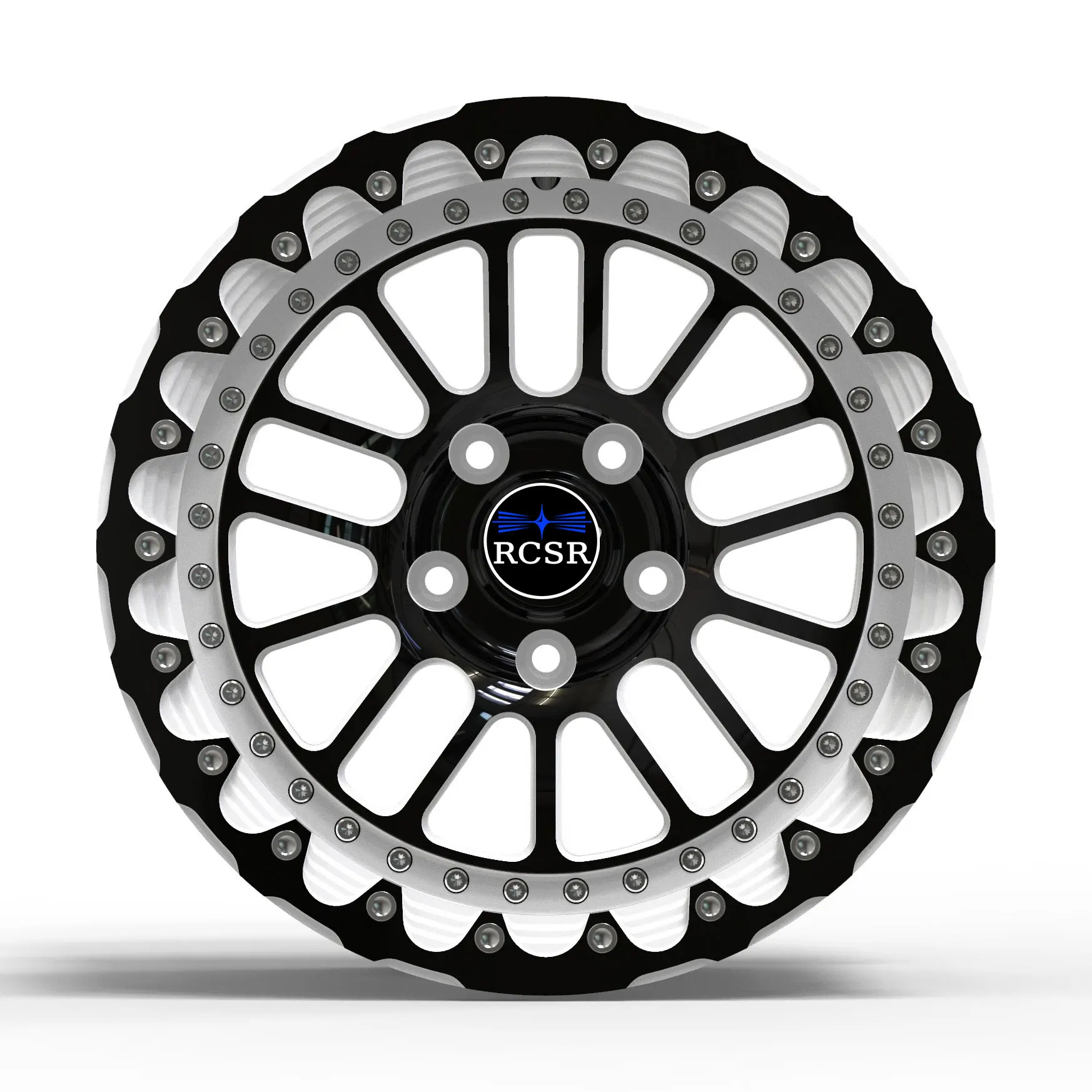 RCSR New Beadlock Forged Wheel Racing Rim Custom For Belak Audi Q7 Q8 Jeep Wrangler PCD 5x120 5x112 5x114.3 6*139.7 5*130 Mm
RCSR New Beadlock Forged Wheel Racing Rim Custom For Belak Audi Q7 Q8 Jeep Wrangler PCD 5x120 5x112 5x114.3 6*139.7 5*130 Mm