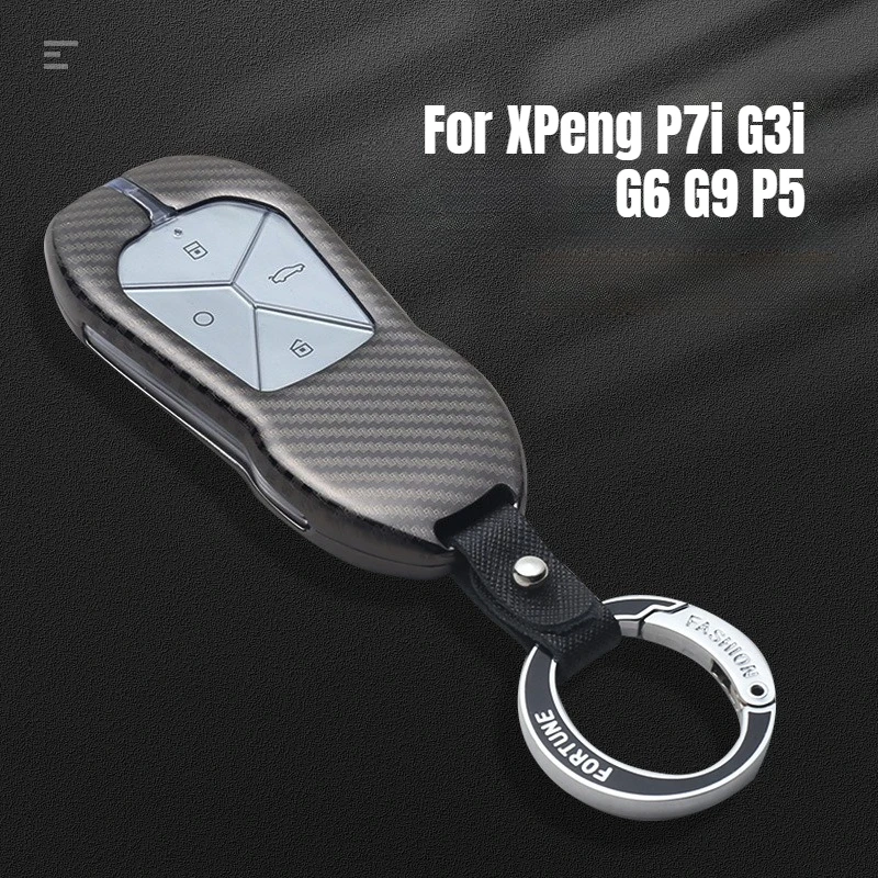 For XPeng P7i G3i G6 G9 P5 Car Key Case Cover Keychain Protective Shell Strap Car Key Cover Remote Control Vehicle Key Protector
For XPeng P7i G3i G6 G9 P5 Car Key Case Cover Keychain Protective Shell Strap Car Key Cover Remote Control Vehicle Key Protector
