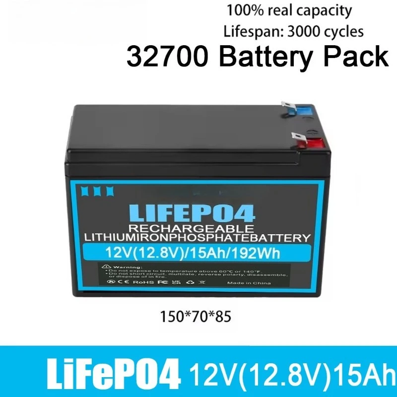 Suitable for Toy Car UPS Solar System with BMS Controller 12V 8Ah 15Ah 20Ah Lithium Iron Phosphate Battery Rechargeable Battery
Suitable for Toy Car UPS Solar System with BMS Controller 12V 8Ah 15Ah 20Ah Lithium Iron Phosphate Battery Rechargeable Battery