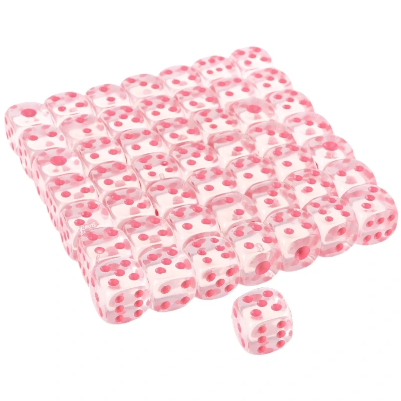 Acrylic 16mm Dices Set Colorful Six Sided Dices Cubes with Dots Playings Square Block Kids Math Teaching Educational TOP quality
Acrylic 16mm Dices Set Colorful Six Sided Dices Cubes with Dots Playings Square Block Kids Math Teaching Educational TOP quality