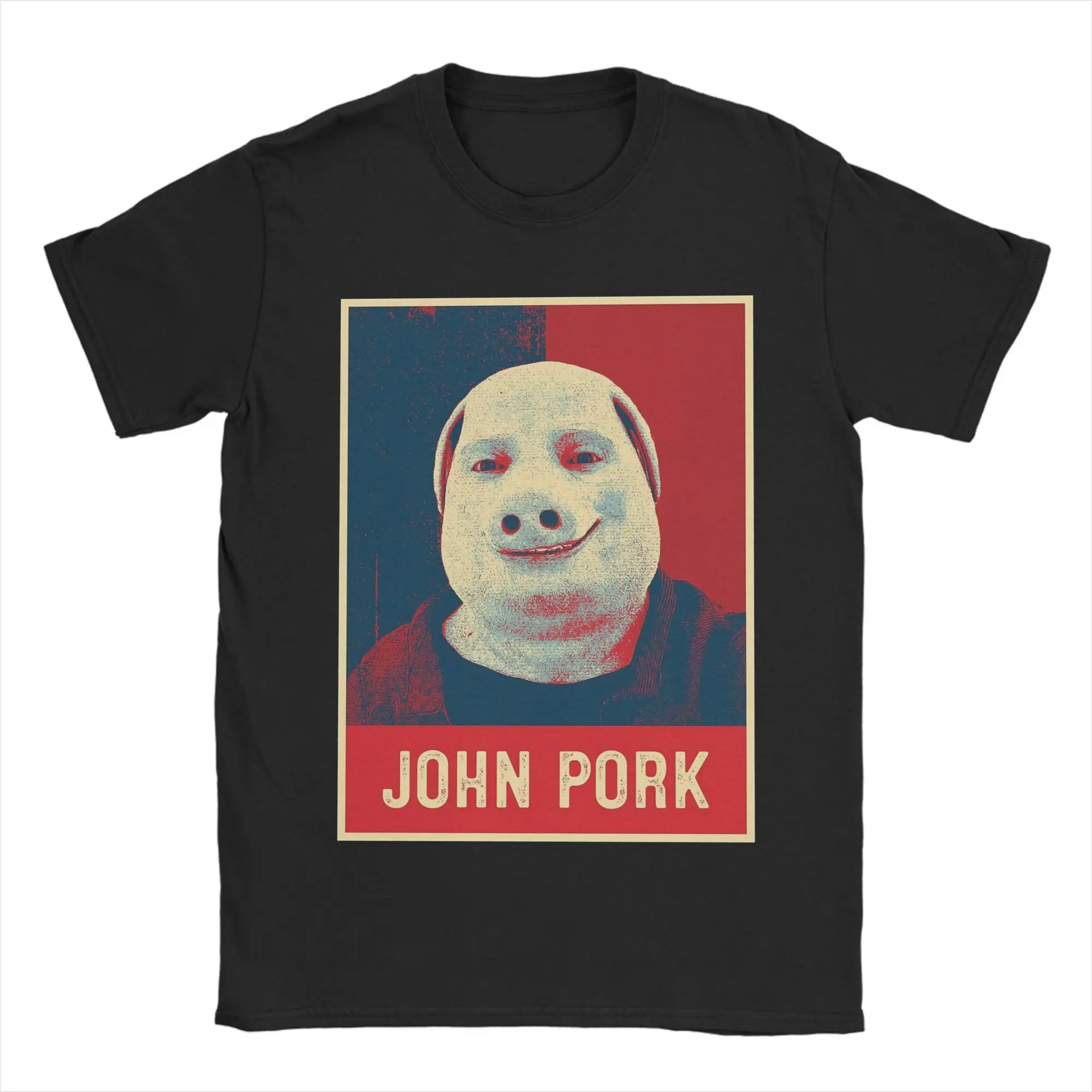 John Pork Vintage Retro T Shirts for Men Women Pure Cotton Novelty T-Shirt O Neck Tees Short Sleeve Tops Party
John Pork Vintage Retro T Shirts for Men Women Pure Cotton Novelty T-Shirt O Neck Tees Short Sleeve Tops Party