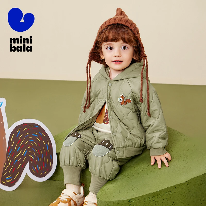 Mini Bala Kids Cotton Set 2025 Winter New Long Sleeve Jacket and Pants Outfit
Mini Bala Kids Cotton Set 2025 Winter New Long Sleeve Jacket and Pants Outfit