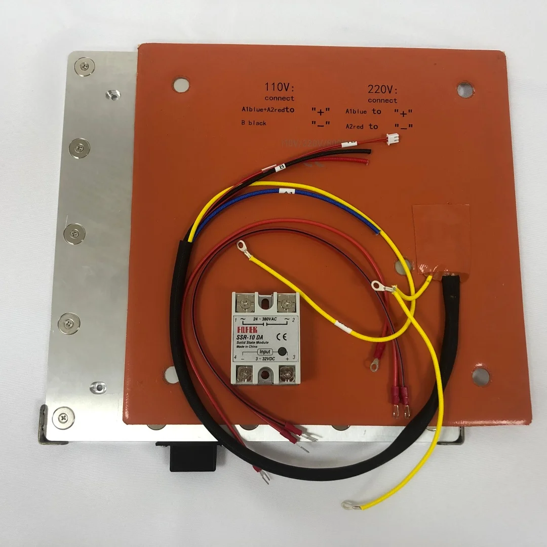 Dual Voltage Qidi Q2 3D Printer 8mm Aluminum Alloy CNC Heat Bed Build Plate Upgrade Kit
Dual Voltage Qidi Q2 3D Printer 8mm Aluminum Alloy CNC Heat Bed Build Plate Upgrade Kit