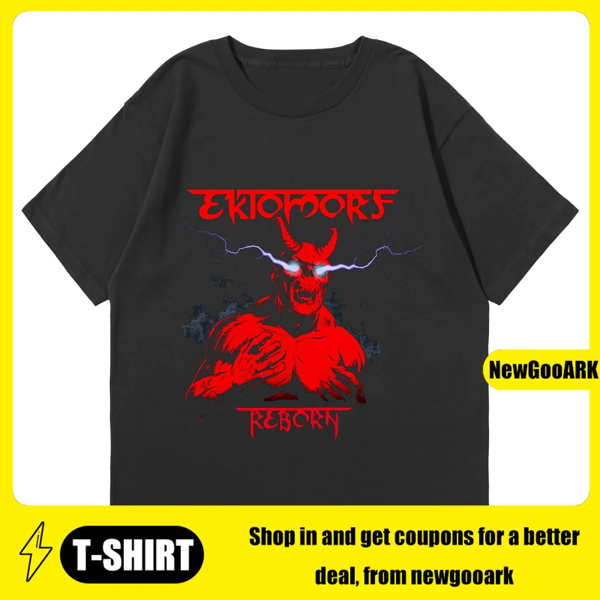 KJKJ Staring at demons,fearless of anger,classic trendy demon print T-shirt, men clothing streetwear anime tshirt
KJKJ Staring at demons,fearless of anger,classic trendy demon print T-shirt, men clothing streetwear anime tshirt