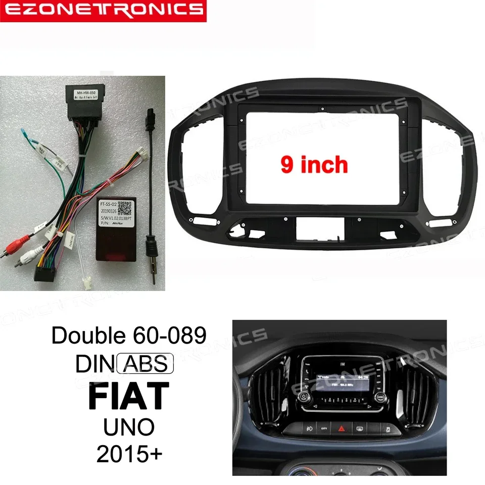 9-дюймовая 2din Автомобильная панель для FIAT UNO 2015 + установка для стереопанели с креплением для приборной панели один двойной Din Автомобильная радиоустановка
9-дюймовая 2din Автомобильная панель для FIAT UNO 2015 + установка для стереопанели с креплением для приборной панели один двойной Din Автомобильная радиоустановка