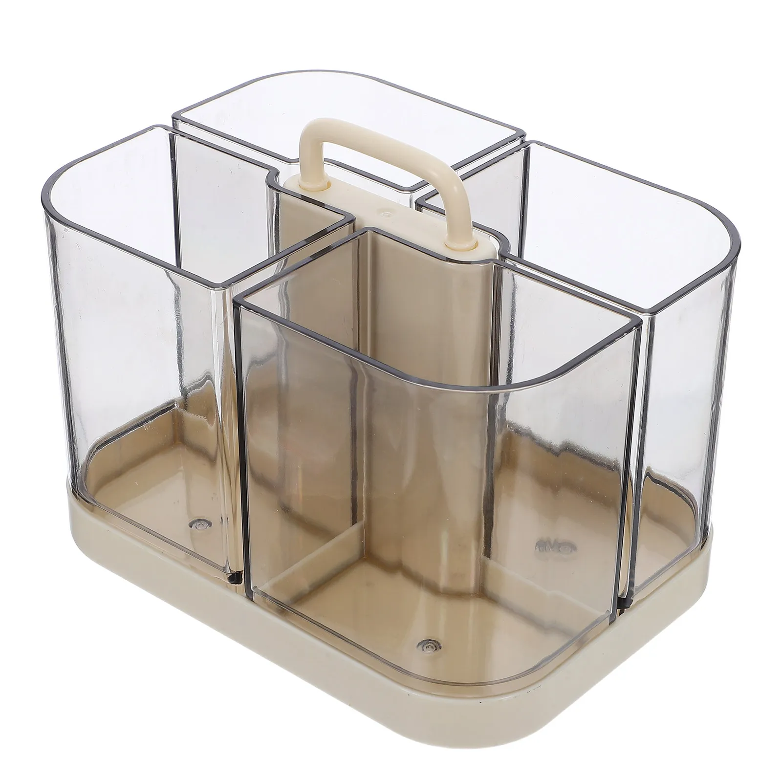 Stackable Transparent Plastic Desk Organizer Caddy Yellow Portable Removable Compartments Desktop Stationery Holder Office
Stackable Transparent Plastic Desk Organizer Caddy Yellow Portable Removable Compartments Desktop Stationery Holder Office