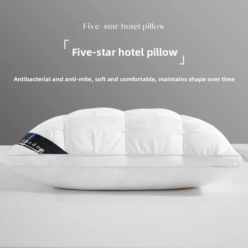 Five Star Hotel Quality Pillows Anti Snore Neck Support Non-Sagging Pair Rectangular Fiber Fill Stomach And Back Sleeping
Five Star Hotel Quality Pillows Anti Snore Neck Support Non-Sagging Pair Rectangular Fiber Fill Stomach And Back Sleeping