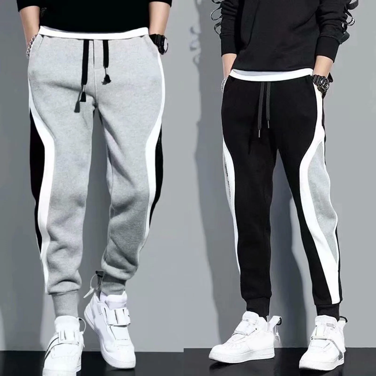 Men's Sports Pants Spring Autumn Male Loose Fitting Leggings Patchwork Running Training Casual Pants Fashion Outfit Trousers
Men's Sports Pants Spring Autumn Male Loose Fitting Leggings Patchwork Running Training Casual Pants Fashion Outfit Trousers