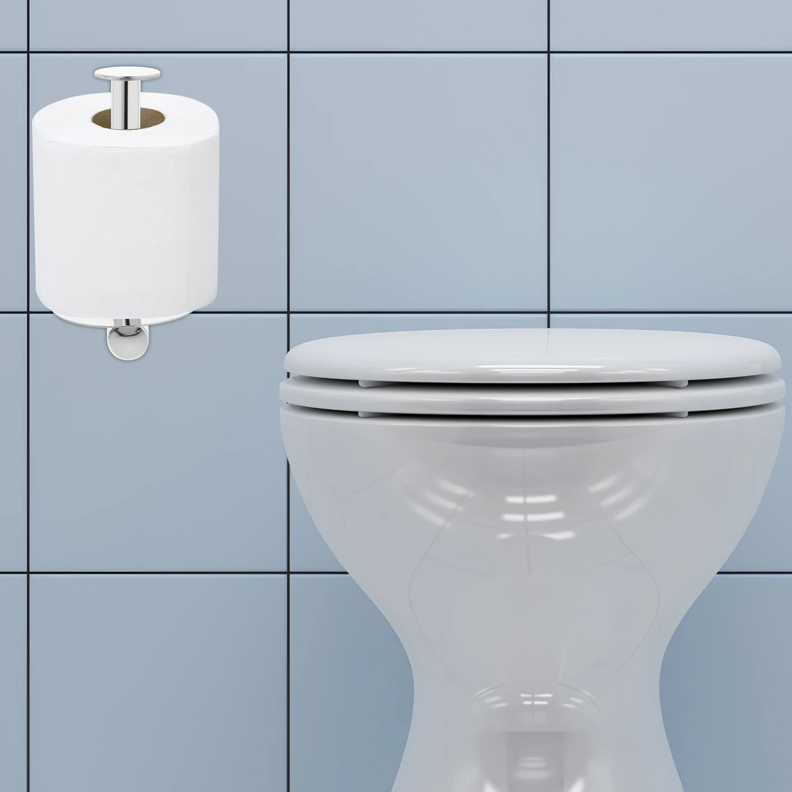 Stainless Steel Paper Towel Holder Toilet Roll Storage Rack Silver Bathroom Accessories Non Toxic Rust Proof Smooth Surface
Stainless Steel Paper Towel Holder Toilet Roll Storage Rack Silver Bathroom Accessories Non Toxic Rust Proof Smooth Surface