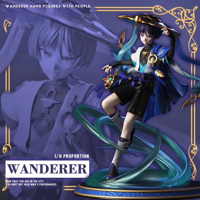 Экшн-фигурки Genshin Impact Wanderer, 20 см, версия Gk Q, модель детской куклы, украшение, коллекционные игрушки
Экшн-фигурки Genshin Impact Wanderer, 20 см, версия Gk Q, модель детской куклы, украшение, коллекционные игрушки