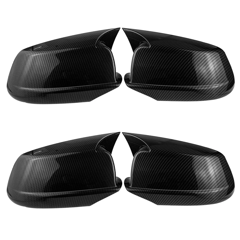 4X Carbon Fiber Rear View Mirror Cover Side Mirror Cap For BMW 5 Series F10 F11 F18 528I 530I 535I 550I 2011 2012 2013
4X Carbon Fiber Rear View Mirror Cover Side Mirror Cap For BMW 5 Series F10 F11 F18 528I 530I 535I 550I 2011 2012 2013