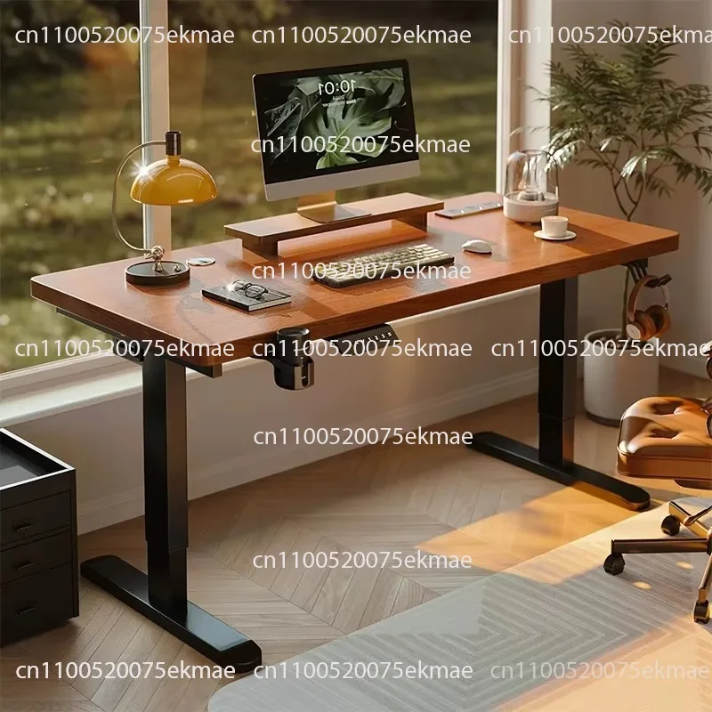 Solid wood electric lifting desk Modern smart computer desk Suitable for home office Game office Environmental protection
Solid wood electric lifting desk Modern smart computer desk Suitable for home office Game office Environmental protection