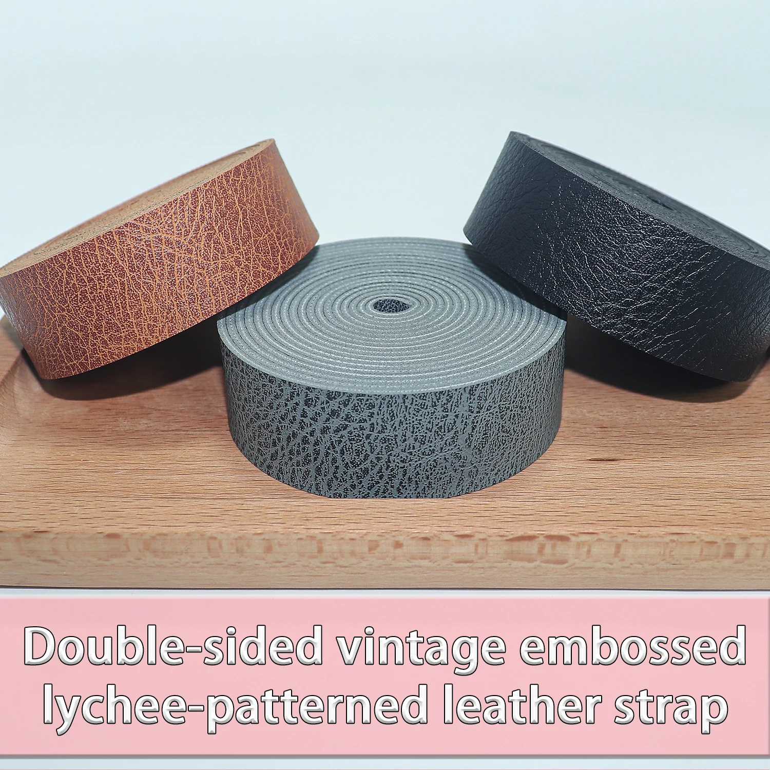 Ремешок из синтетической кожи с текстурой личи, 2,5x230 см, двусторонний, для сумок, ошейников для животных, рукоделия
Ремешок из синтетической кожи с текстурой личи, 2,5x230 см, двусторонний, для сумок, ошейников для животных, рукоделия