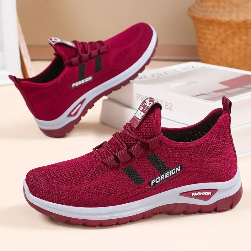 Spring and Summer Mesh Breathablewalking Shoes Fashionable Women's Casual Shoes High-quality Wear-resistant Outdoor Sports Shoes
Spring and Summer Mesh Breathablewalking Shoes Fashionable Women's Casual Shoes High-quality Wear-resistant Outdoor Sports Shoes