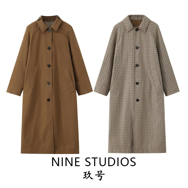 Двустороннее свободное пальто с декором на одной пуговице, женское осенне-зимнее пальто, длинное све, миди, для поездок на работу, слэ
Двустороннее свободное пальто с декором на одной пуговице, женское осенне-зимнее пальто, длинное све, миди, для поездок на работу, слэ