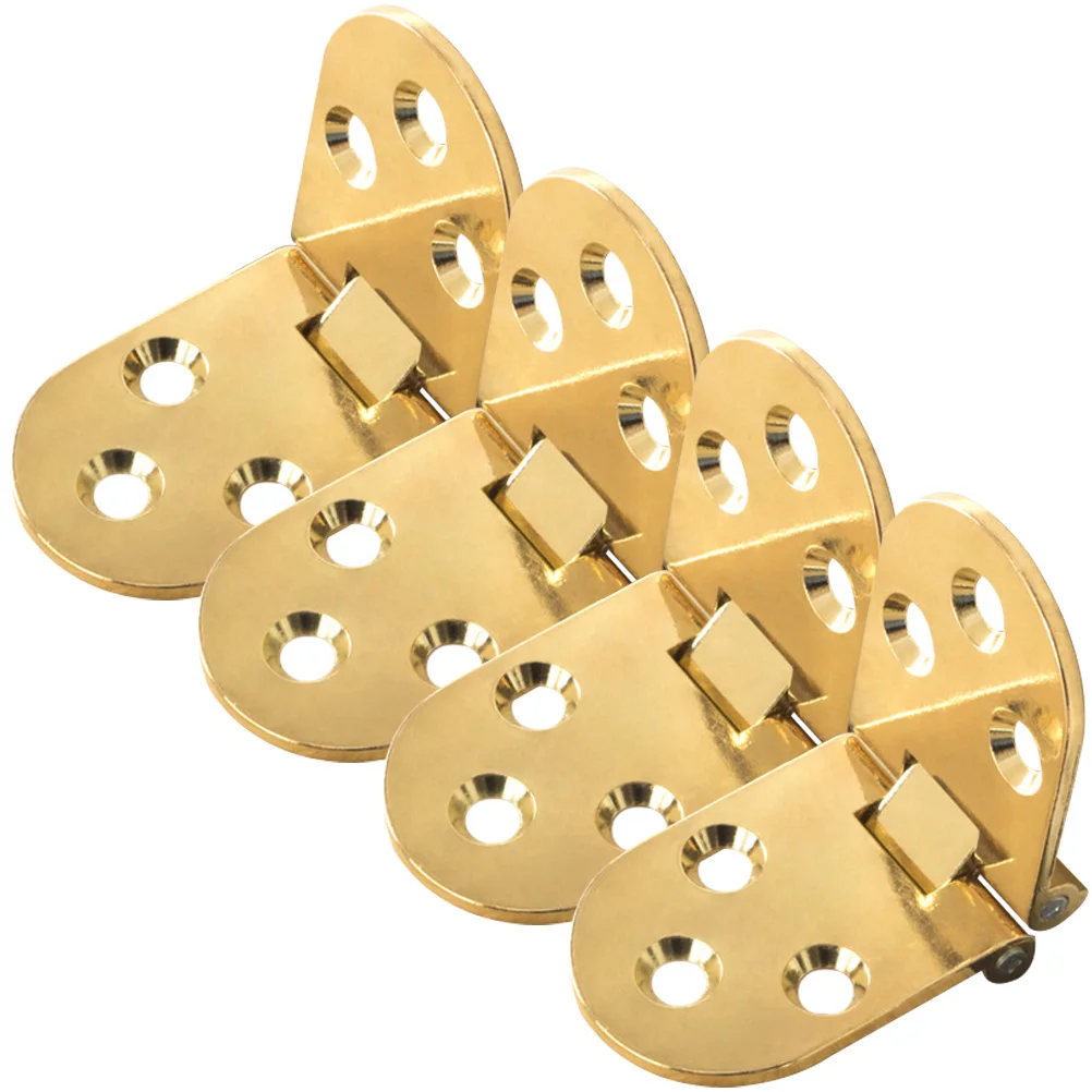 4 Pcs Metal Hinges for Folding Table Drop Leaf Foldable Small Sewing Machine Furniture
4 Pcs Metal Hinges for Folding Table Drop Leaf Foldable Small Sewing Machine Furniture