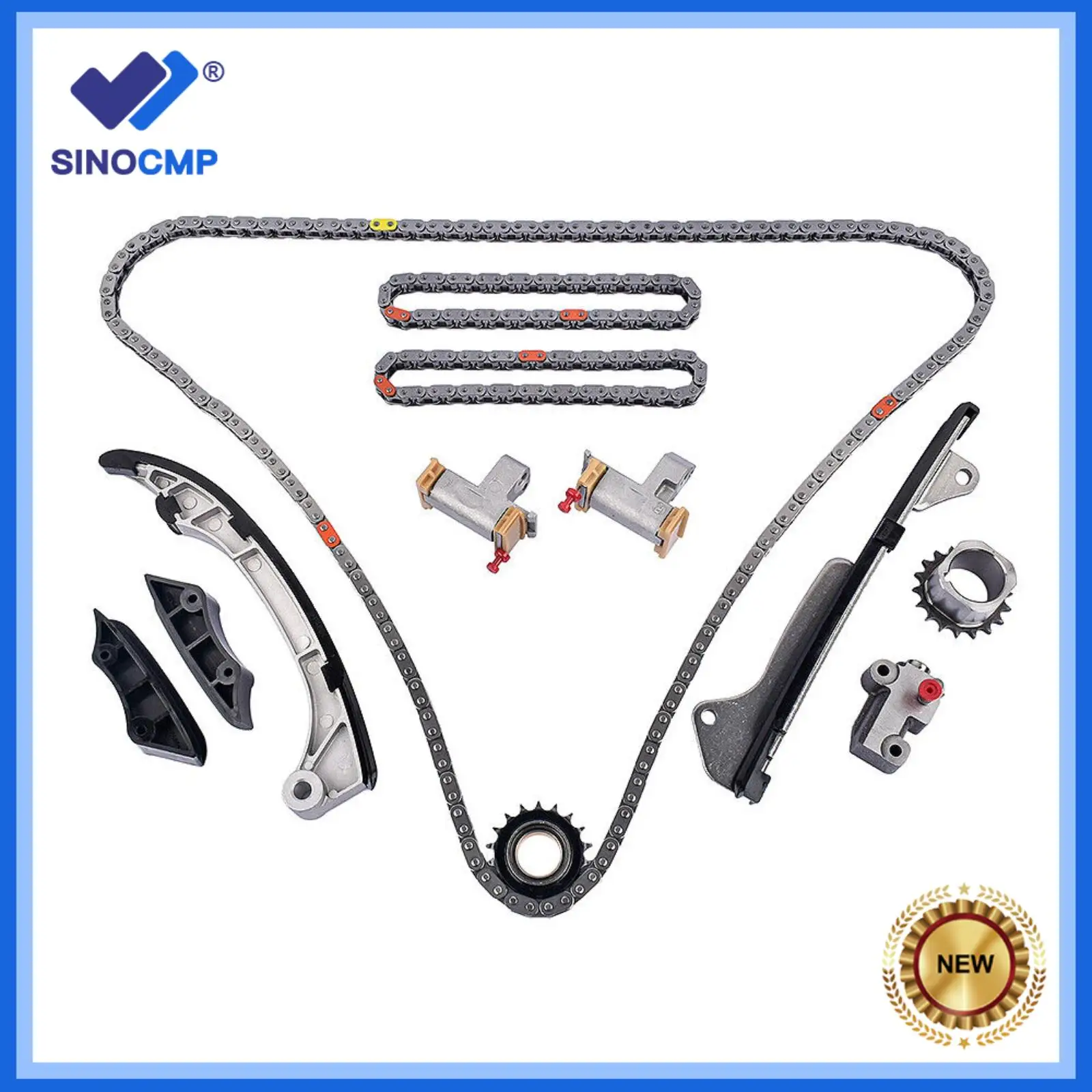 1 комплект, новый комплект цепи ГРМ для Lexus Toyota RAV4 2,5 3,5 л V6 2GRFE 2GRFSE 2GRFXE 4GRFSE 13562-0P010, автозапчасти
1 комплект, новый комплект цепи ГРМ для Lexus Toyota RAV4 2,5 3,5 л V6 2GRFE 2GRFSE 2GRFXE 4GRFSE 13562-0P010, автозапчасти