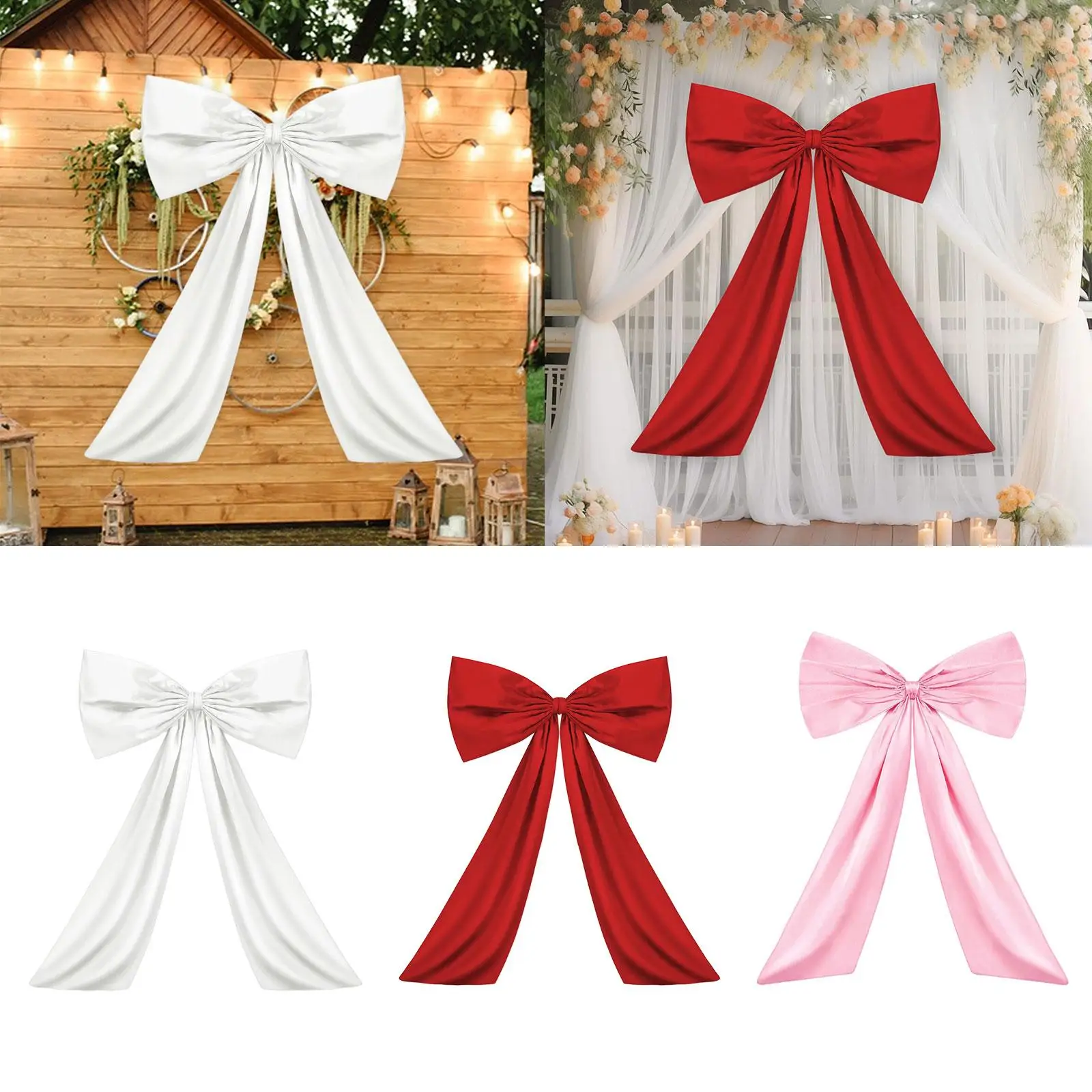 Large Bow Tie Decoration, Giant Bow Tie Hanging Wall Decor for Home, Birthday
Large Bow Tie Decoration, Giant Bow Tie Hanging Wall Decor for Home, Birthday