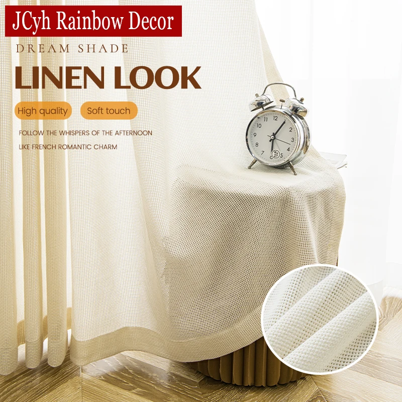 Least Beige Sheer Curtains for Living Room Tulle Curtains for Bedroom Window Door Curtain Long Thick Drapes Rideaux Chambre
Least Beige Sheer Curtains for Living Room Tulle Curtains for Bedroom Window Door Curtain Long Thick Drapes Rideaux Chambre