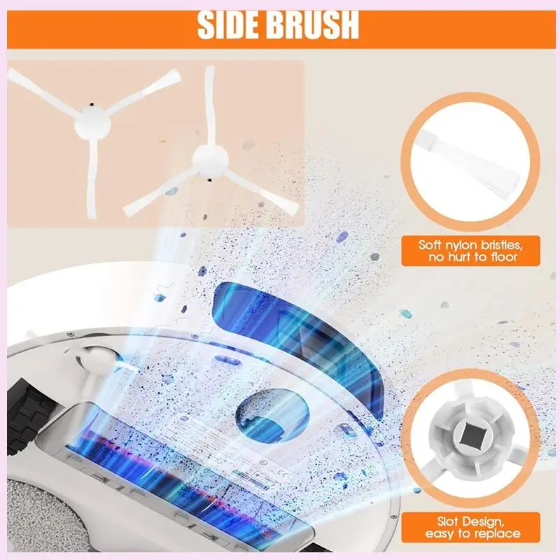 B25B Accessories Kit For Xiaomi X20+ X20 Plus Robot Vacuum Cleaner Parts Main Side Brush Hepa Filter Accessories
B25B Accessories Kit For Xiaomi X20+ X20 Plus Robot Vacuum Cleaner Parts Main Side Brush Hepa Filter Accessories