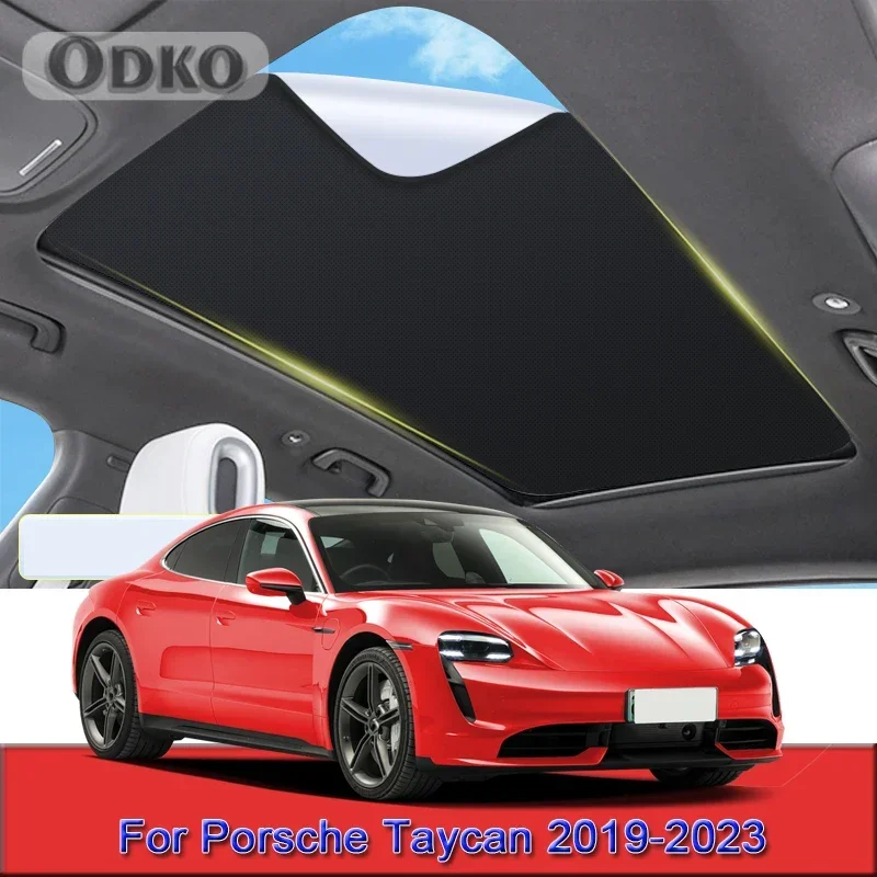 Car Electrostatic Adsorption Sunroof Sunshade Fit For Porsche Taycan 2019-2023 Heat Insulation Skylight Sticker Auto Accessories
Car Electrostatic Adsorption Sunroof Sunshade Fit For Porsche Taycan 2019-2023 Heat Insulation Skylight Sticker Auto Accessories
