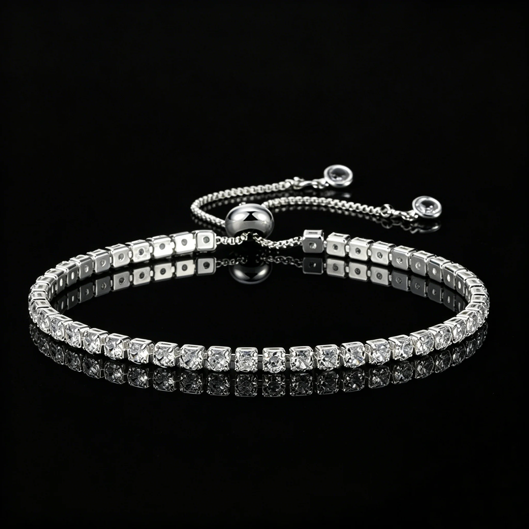 Fashion S925 Silver Bracelet Full of Zircon for Ladies
Fashion S925 Silver Bracelet Full of Zircon for Ladies