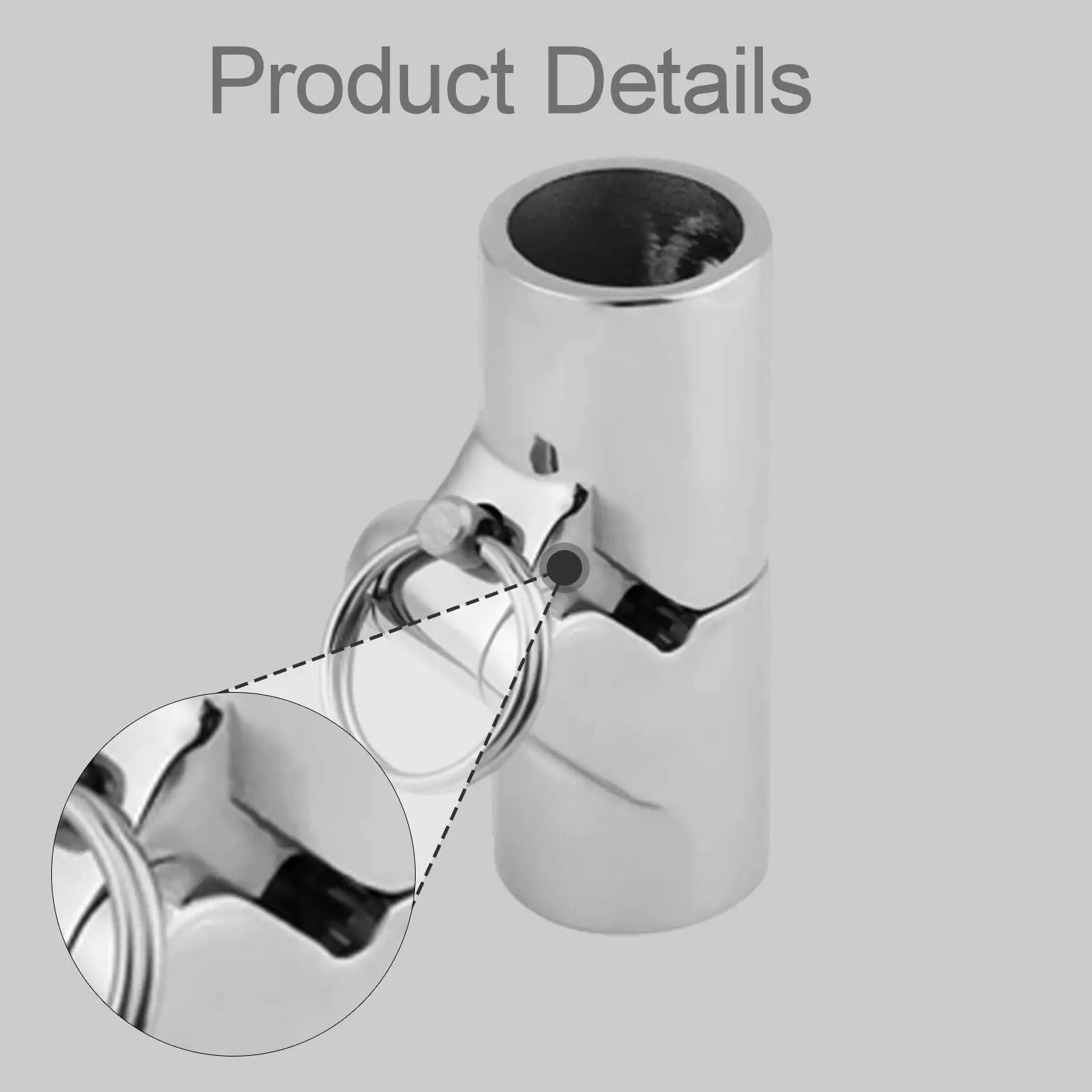 Pipe Connector with Folding Swivel Joint for Boat Masts, Flagpole Tips And Marine Applications
Pipe Connector with Folding Swivel Joint for Boat Masts, Flagpole Tips And Marine Applications