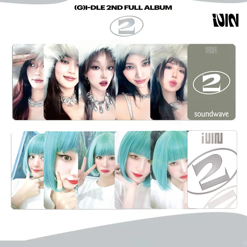 5pcs/set KPOP Gidle Album "2" K4 Special Card LOMO Card Signing Card MINNIE SHUHUA SOYEON YUQI (G)I-DLE Gift Postcard Photo Card
5pcs/set KPOP Gidle Album "2" K4 Special Card LOMO Card Signing Card MINNIE SHUHUA SOYEON YUQI (G)I-DLE Gift Postcard Photo Card
