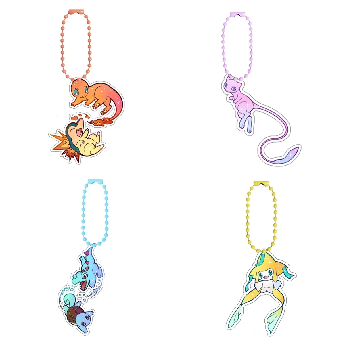 Pokemon Bulbasaur Gengar Mew Squirtle Self-Control Acrylic Cartoon Key Buckle Pendant Anime Classics Game Collection Gift Toys
Pokemon Bulbasaur Gengar Mew Squirtle Self-Control Acrylic Cartoon Key Buckle Pendant Anime Classics Game Collection Gift Toys