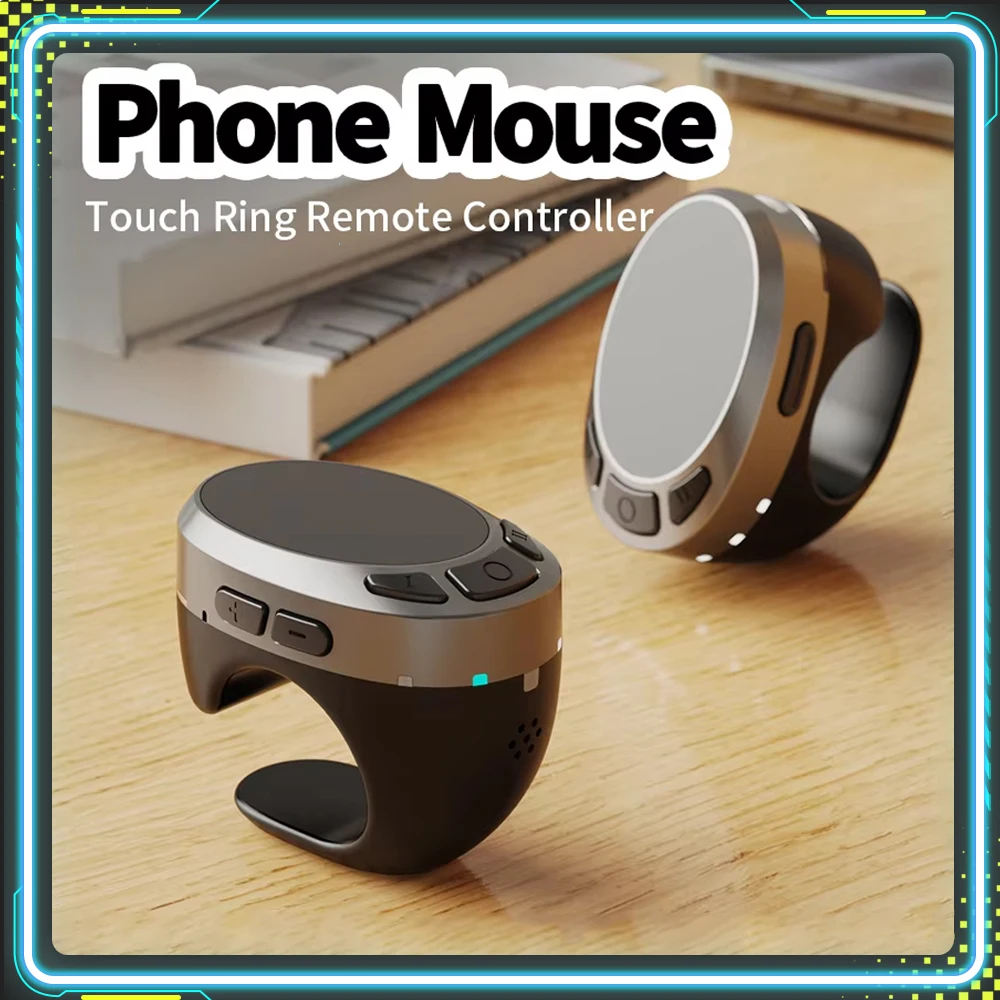 Air Mouse Bluetooth Page Turner E-book Pag Turner TikTok Remote Scrolling Ring Finger Mouse Wireless Video Controller For Read
Air Mouse Bluetooth Page Turner E-book Pag Turner TikTok Remote Scrolling Ring Finger Mouse Wireless Video Controller For Read