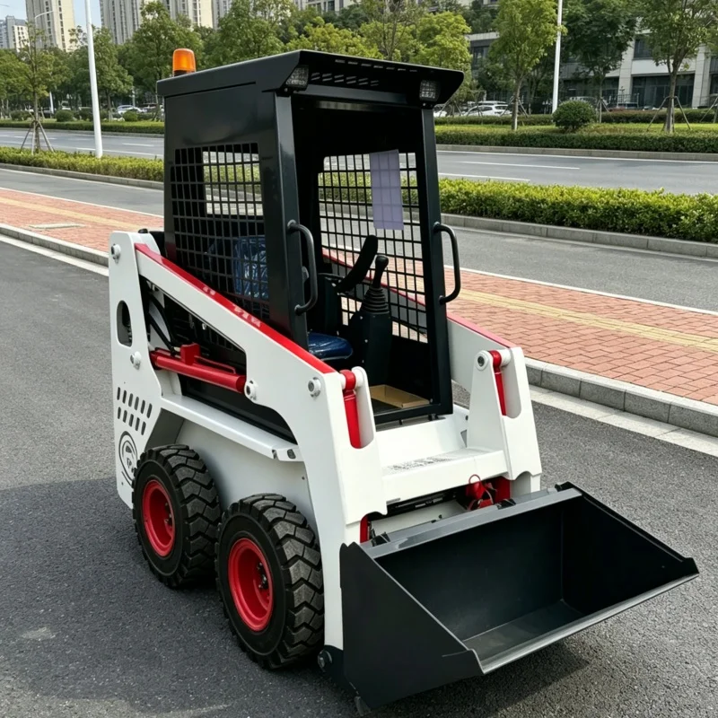 Customized Skid Steer Loader, Mini Skid Steer Shovel, Bestselling Handling Loader, Farm Material Loading & Unloading Equipment
Customized Skid Steer Loader, Mini Skid Steer Shovel, Bestselling Handling Loader, Farm Material Loading & Unloading Equipment