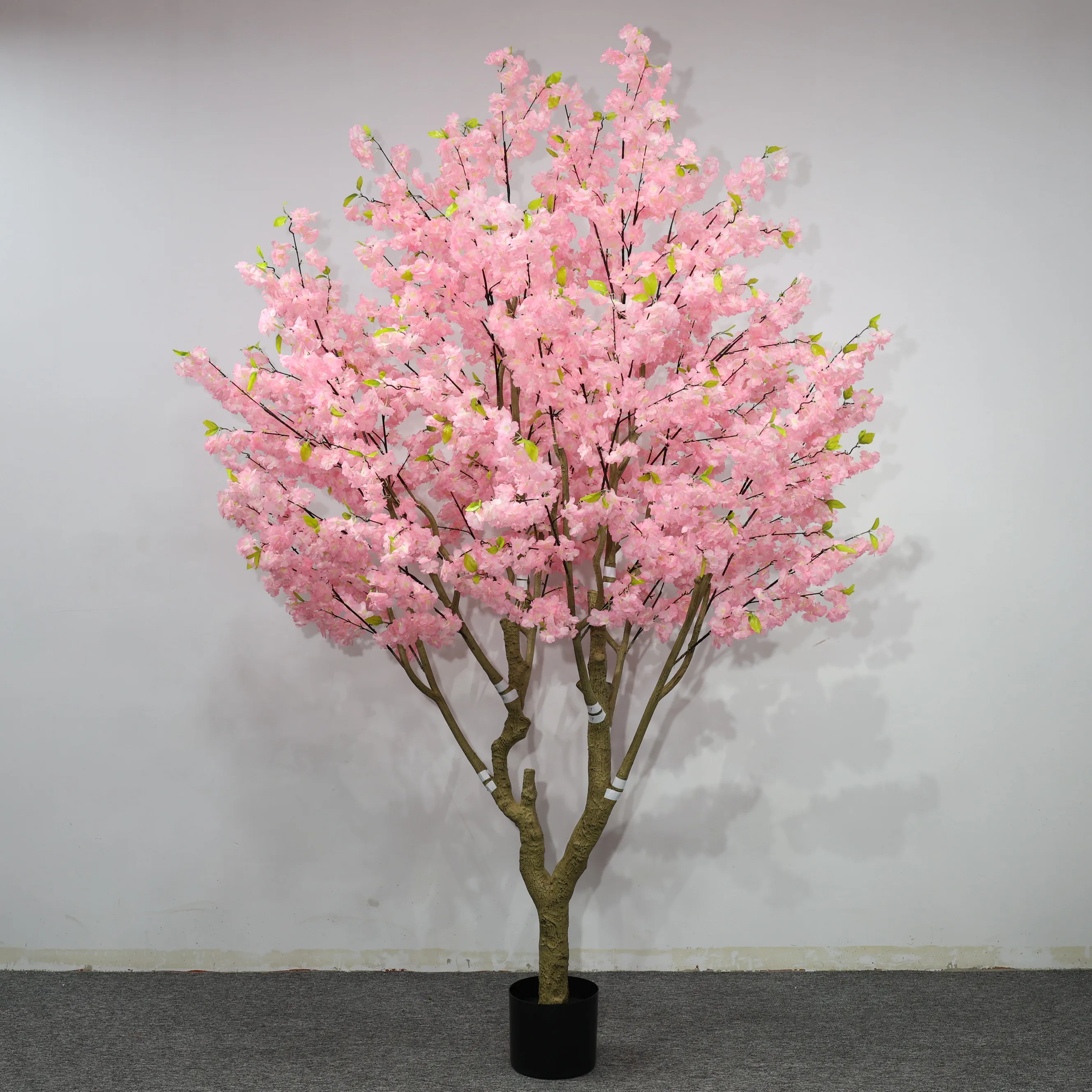 Artificial Pink Cherry Blossom Tree Plastic Bonsai Home Decoration Size Custom Plants
Artificial Pink Cherry Blossom Tree Plastic Bonsai Home Decoration Size Custom Plants