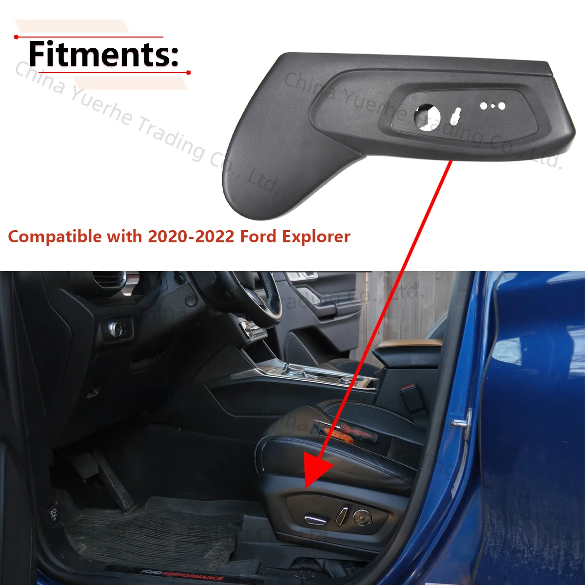 Car Seat Track Trim Cover Left Driver Side For Ford Explorer 2020 2021 2022 Seat Shield Panel Bezel
Car Seat Track Trim Cover Left Driver Side For Ford Explorer 2020 2021 2022 Seat Shield Panel Bezel
