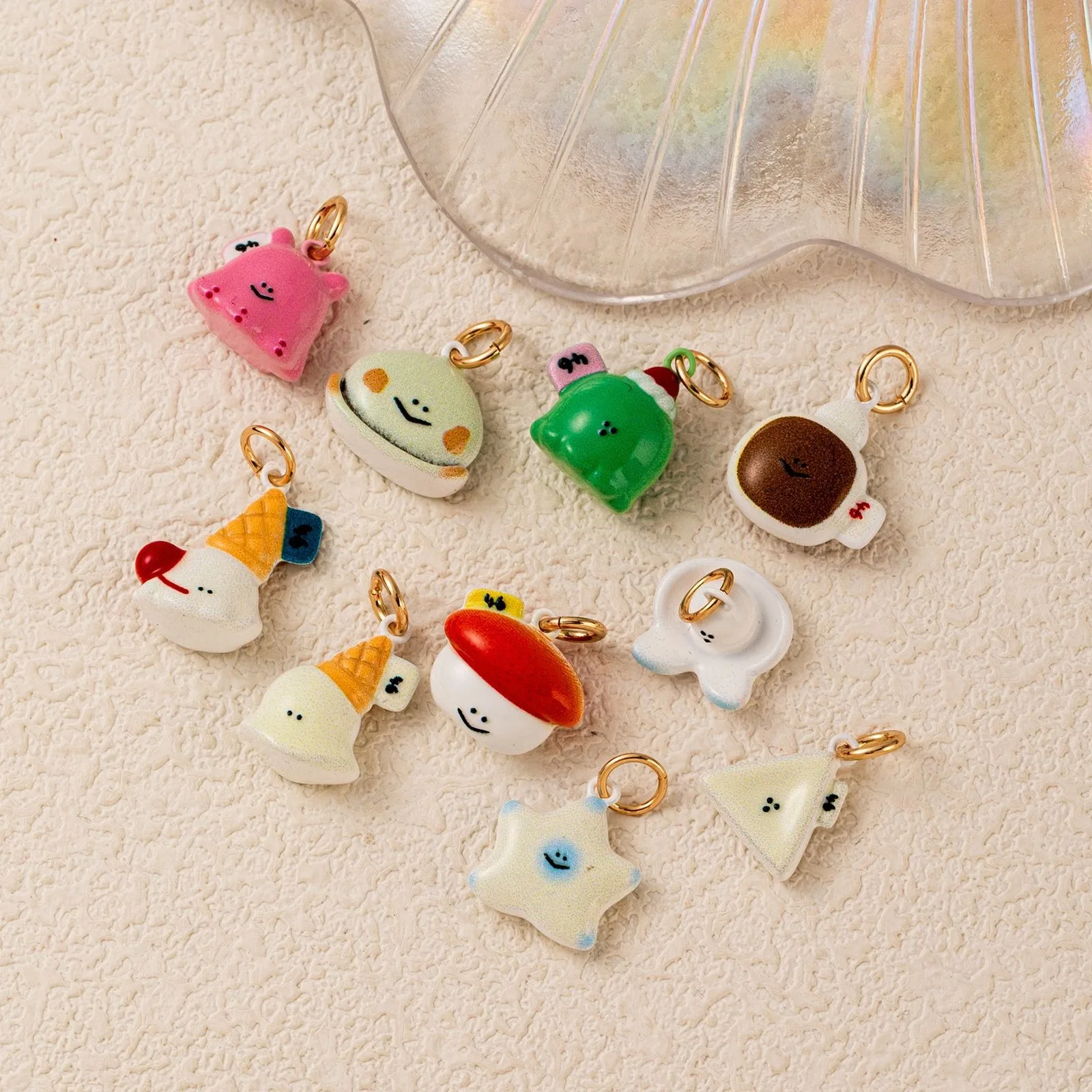 Kawaii Food Pendant Bun Sandwich Ice Cream Cake Charm Handmade DIY Jewelry Making for Necklace Bracelet Women Accessories
Kawaii Food Pendant Bun Sandwich Ice Cream Cake Charm Handmade DIY Jewelry Making for Necklace Bracelet Women Accessories
